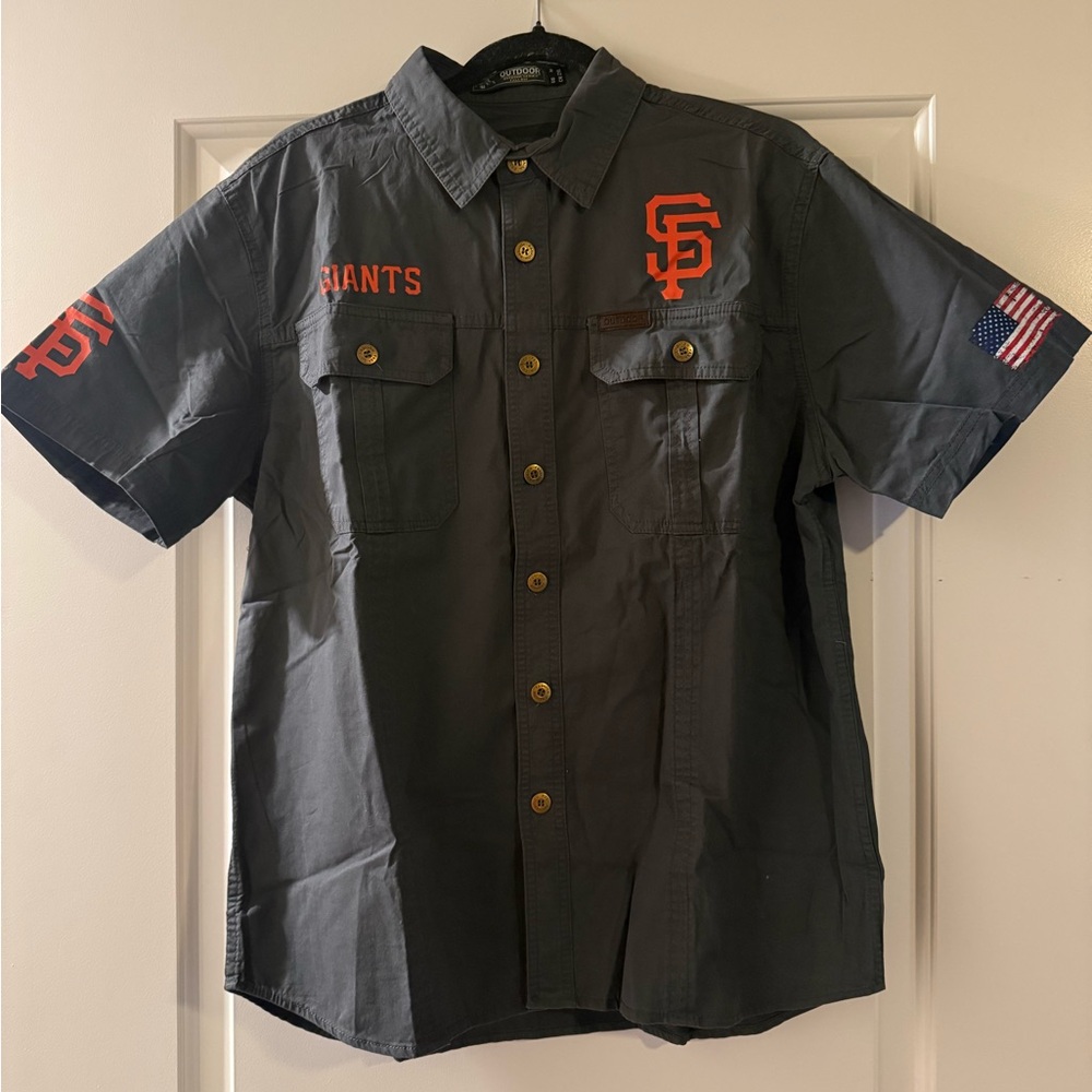 San Francisco Giants Gray Short Sleeve Shirt